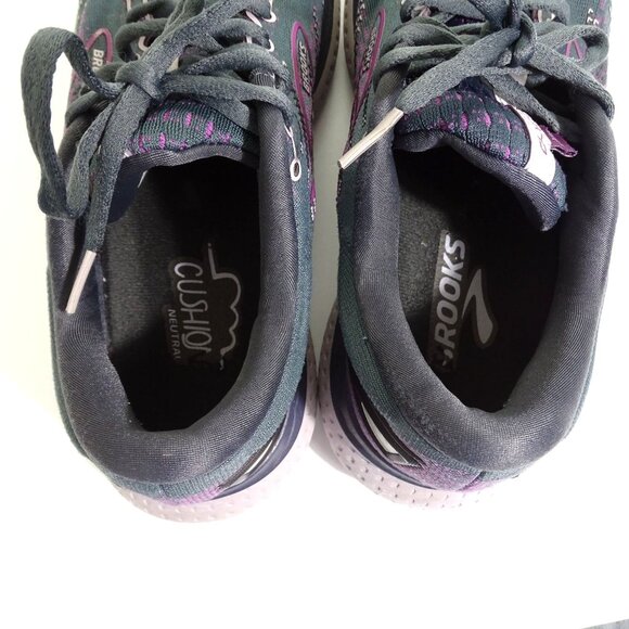 Brooks Glycerin 19 Women Running Shoes Size 9 B Purple Grey Lace Up 1203431b572 - Picture 7 of 13